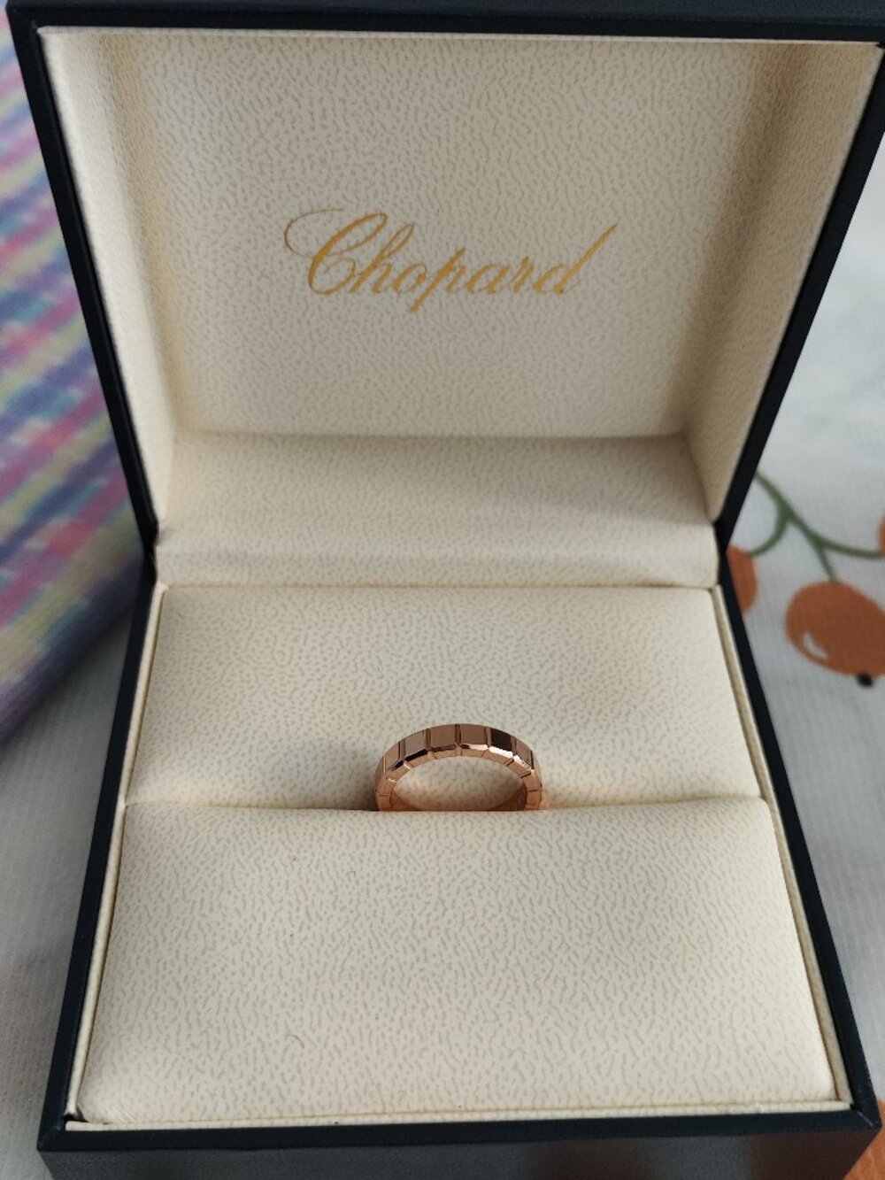 Chopard Ice Cube 18K Rose Gold Ring